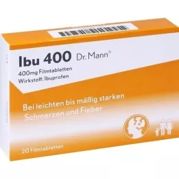 IBU 400 Dr.Mann filmovertrukne tabletter, 20 stk