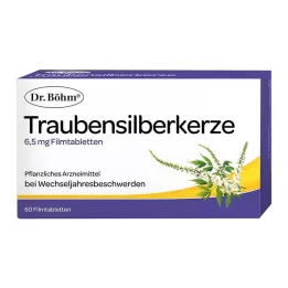 DR.BÖHM Sort cohosh 6,5 mg filmovertrukne tabletter, 60 stk