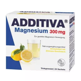 ADDITIVA Magnesium 300 mg N poser, 20 stk