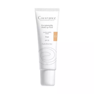 AVENE Couvrance korrigerende make-up væske beige 2.5, 30 ml