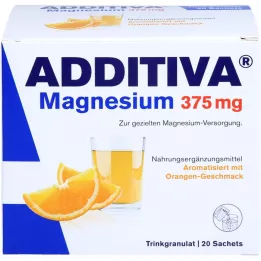 ADDITIVA Magnesium 375 mg poser orange, 20 stk