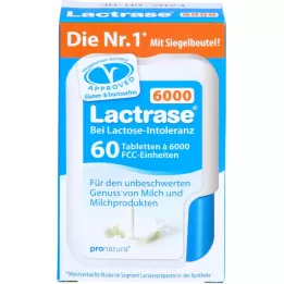 LACTRASE 6.000 FCC Tabletter i klikdispenser, 60 stk