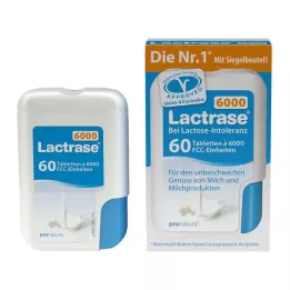 LACTRASE 6.000 FCC Tabletter i klikdispenser, 60 stk