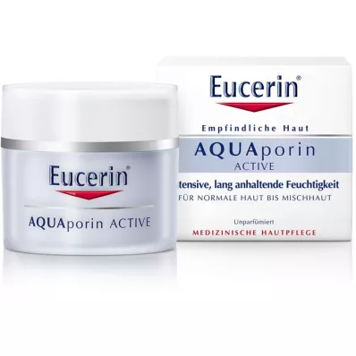 EUCERIN AQUAporin Active Cream normal til kombineret hud, 50 ml