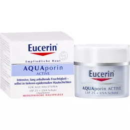 EUCERIN AQUAporin Aktiv Creme LSF 25, 50 ml