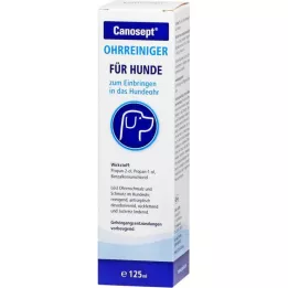 CANOSEPT Ørerens til hunde, 125 ml