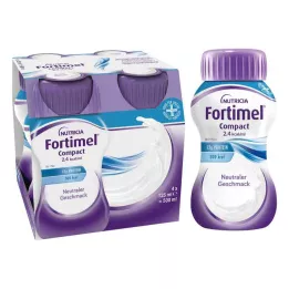 FORTIMEL Kompakt 2,4 neutral, 4X125 ml