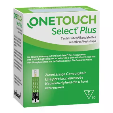 ONETOUCH Select® Plus teststrimler, 50 stk