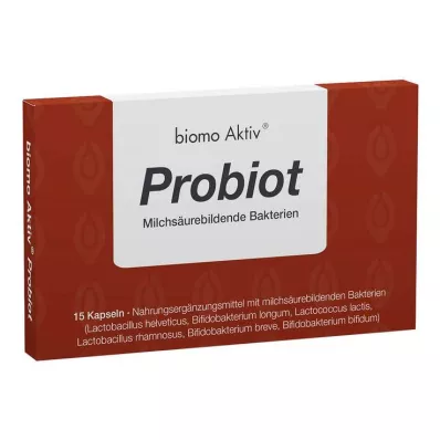 Biomo Active Probiot Kapsler, 15 stk
