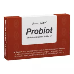 BIOMO Aktive probiotiske kapsler, 30 kapsler