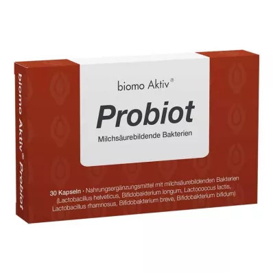 Biomo Active Probiot Kapsler, 30 stk