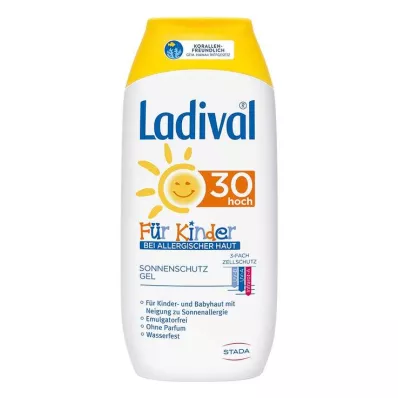 LADIVAL Allergisk hudgel til børn LSF 30, 200 ml