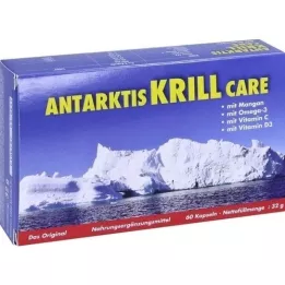 ANTARKTIS Krill Care-kapsler, 60 kapsler