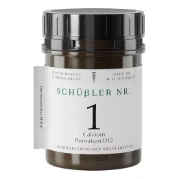 SCHÜSSLER NR.1 Calcium fluoratum D 12 tabletter, 400 stk