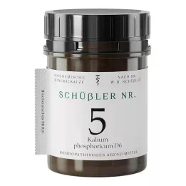 SCHÜSSLER No.5 Kalium phosphoricum D 6 tabletter, 400 kapsler