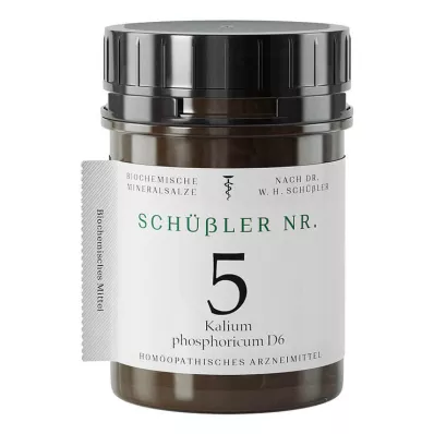 Schüssler No.5 Kalium phosphoricum D 6 tabletter, 1000 stk