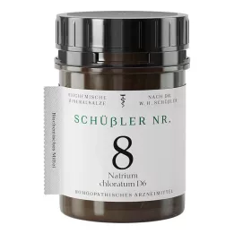 SCHÜSSLER No.8 Sodium chloratum D 6 Tabletter, 400 Kapsler