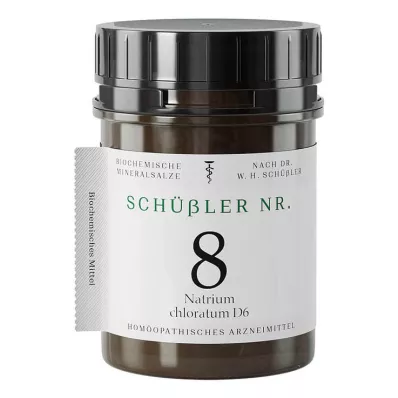 SCHÜSSLER No.8 Sodium chloratum D 6 Tabletter, 400 Kapsler