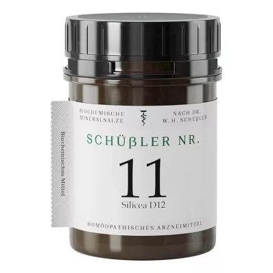 Schüssler No.11 Silicea D 12 tabletter, 1000 stk
