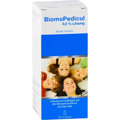 BIOMOPEDICUL 0,5% opløsning, 50 ml