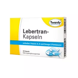 LEBERTRAN KAPSULER, 30 stk