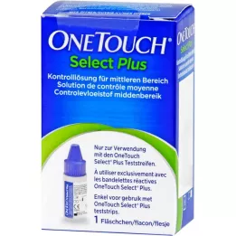 ONE TOUCH Select Plus kontrolopløsningsmedium, 3,75 ml