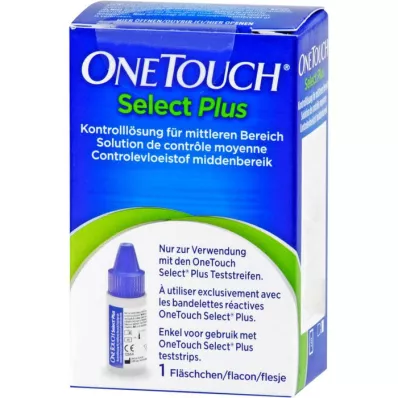 ONE TOUCH Select Plus kontrolopløsningsmedium, 3,75 ml