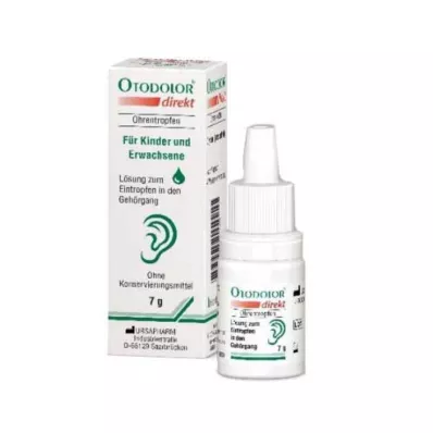Otodolor direkte øredråber, 7 g