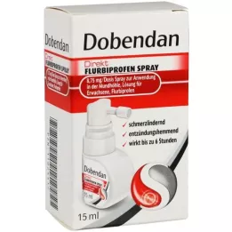 DOBENDAN Direkte flurbiprofen spray 8,75 mg/dos.mund, 15 ml