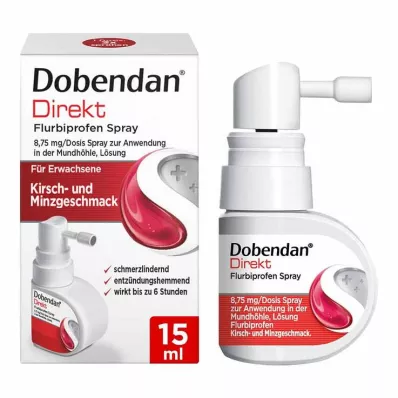 Dobendan® Direct Flurbiprofen Spray, 15 ml Dobendan® Direct Flurbiprofen Spray, 15 ml