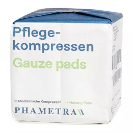 PFLEGEKOMPRESSEN Non-woven 10x10 cm usteril 4-fold, 100 stk