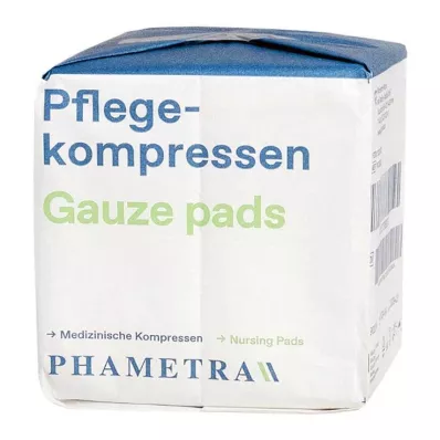 PFLEGEKOMPRESSEN Non-woven 10x10 cm usteril 4-fold, 100 stk