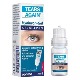 TEARS AGAIN® Hyaluron gel øjendråber, 10 ml