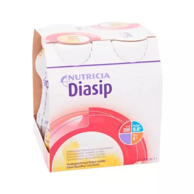 DIASIP Vaniljesmag, 4X200 ml