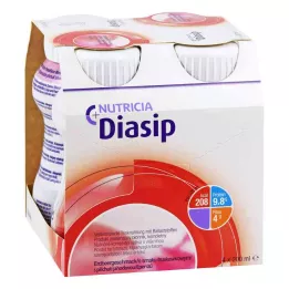 Diasip jordbærsmag (4x200 ml)
