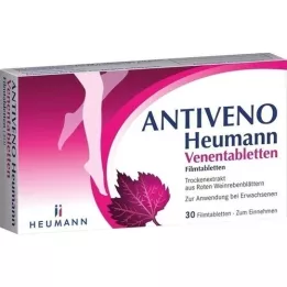 ANTIVENO Heumann venetabletter 360 mg filmovertrukne tabletter, 30 stk