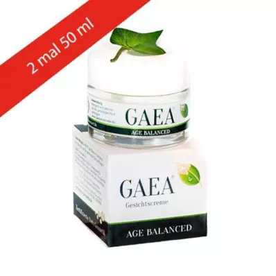 GAEA Aldersafbalanceret ansigtscreme, 100 ml