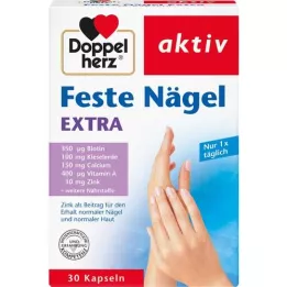 DOPPELHERZ Firm Nails Ekstra Kapsler, 30 Kapsler
