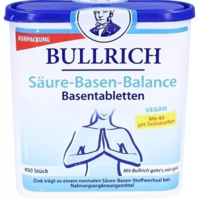 BULLRICH Syre-base-balance-tabletter, 450 kapsler