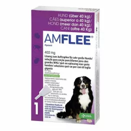 AMFLEE 402 mg spot-on opløsning til meget store hunde 40-60 kg, 3 stk