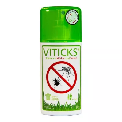 VITICKS Beskyttelse mod myg og flåter sprayflaske, 100 ml