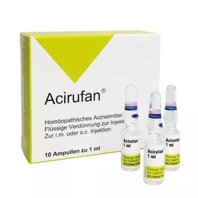 ACIRUFAN Ampuller, 10 stk ACIRUFAN Ampuller, 10 stk