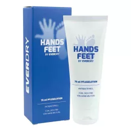 EVERDRY Antibakteriel håndcreme &amp; Feet Care Lotion, 75 ml