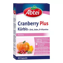 ABTEI Græskar Plus Tranebær Kapsler, 30 Kapsler