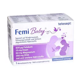 TETESEPT Femi Baby filmovertrukne tabletter + bløde kapsler, 2X30 stk