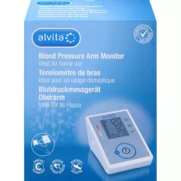 ALVITA Blodtryksmåler til overarmen, 1 stk