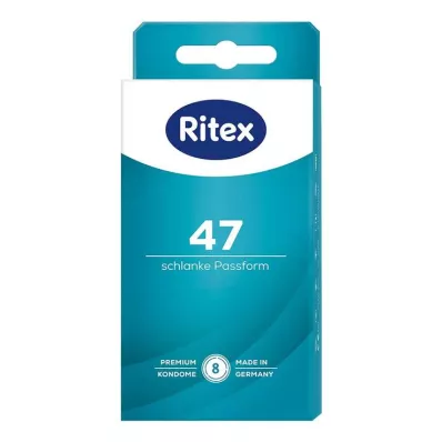Ritex 47 kondomer, 8 stk