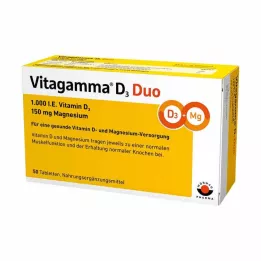 Vitagamma D3 Duo tabletter, 50 stk