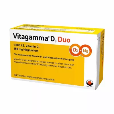 Vitagamma D3 Duo tabletter, 50 stk
