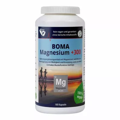 Magnesium + 300 kapsler, 180 stk